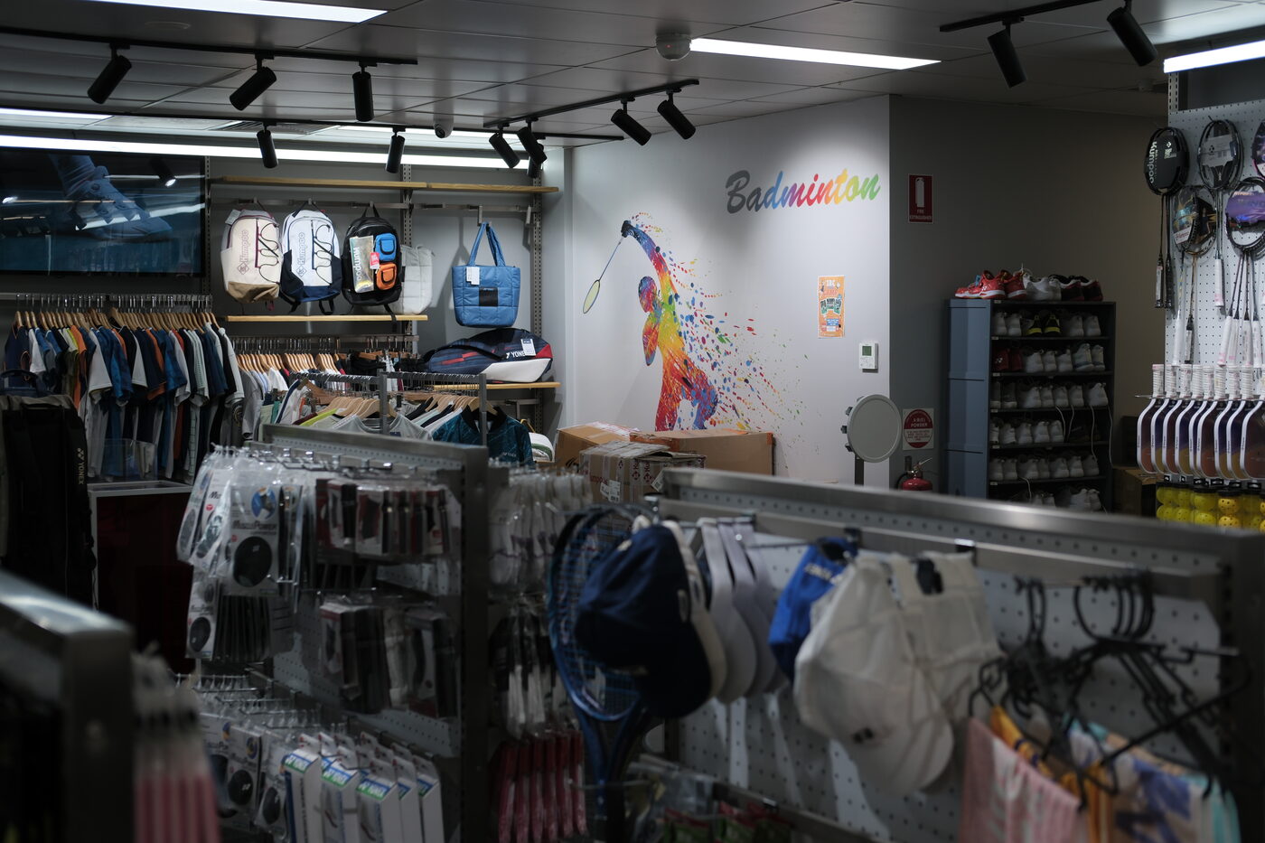 IBC Coopers Plains badminton equipment and apparel shop